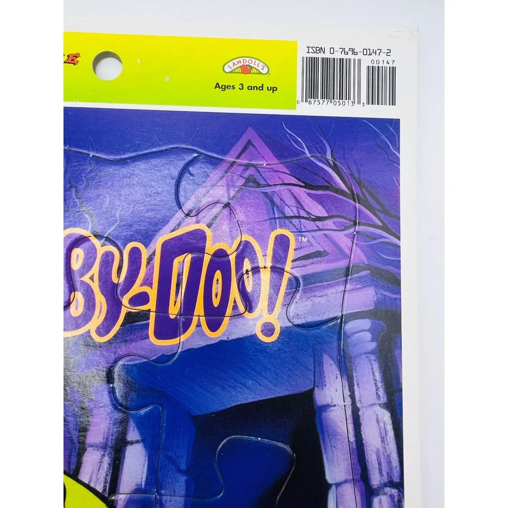 WB's Cartoon Network‎ Scooby-Doo! + Shaggy Haunted House Puzzle Landolls Y2K